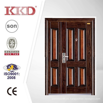 Una y media de acero de seguridad puerta KKD-322B con CE